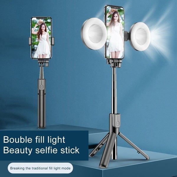 New multifunctional improved phone extendable selfie stick and tripod