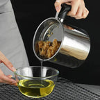 304 Stainless Steel Kitchen Oil Jar