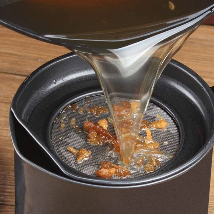 304 Stainless Steel Kitchen Oil Jar