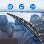 Universal Hook Interface Windshield Wiper