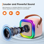 Promotion Mini Karaoke Machine with Wireless Microphones
