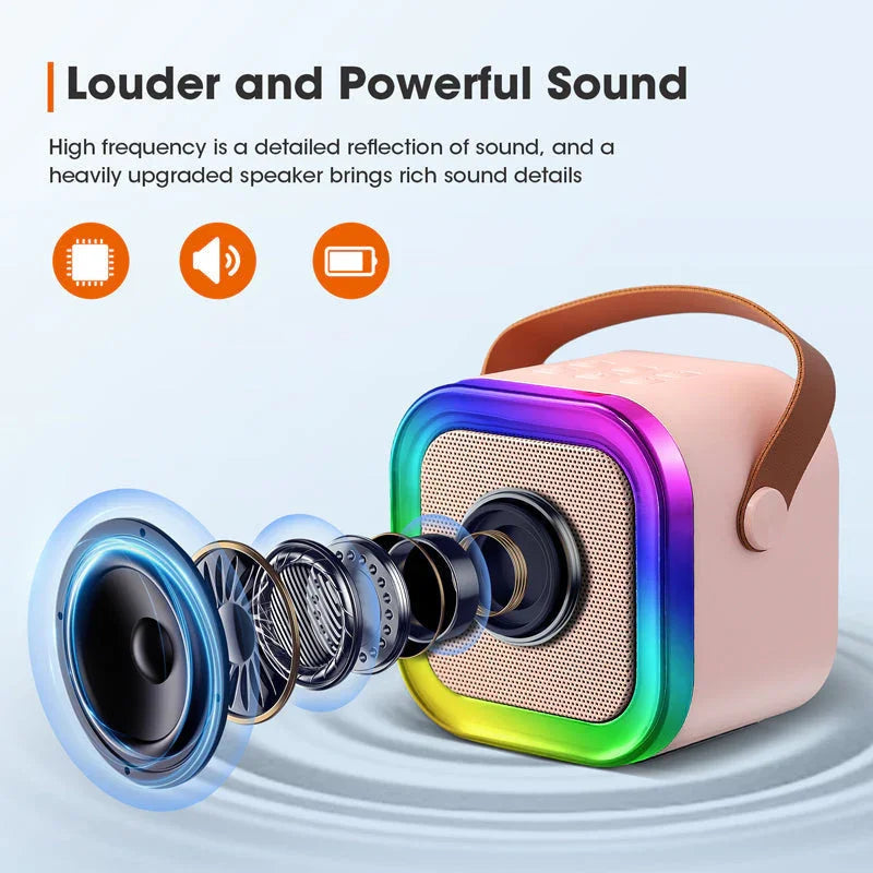 Promotion - Mini Karaoke Machine with Wireless Microphones
