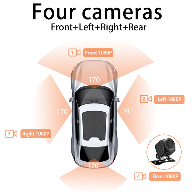 New Product Specials 4-Channel 1080P Car Recorder
