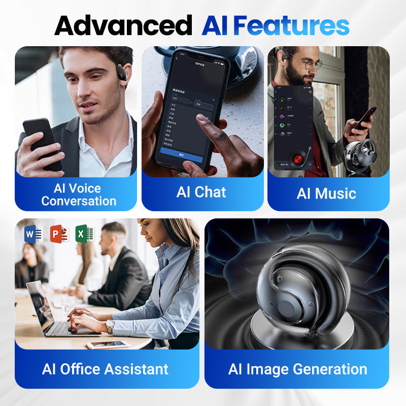 New Year's Special Offer: Bluetooth AI Translation Headset
