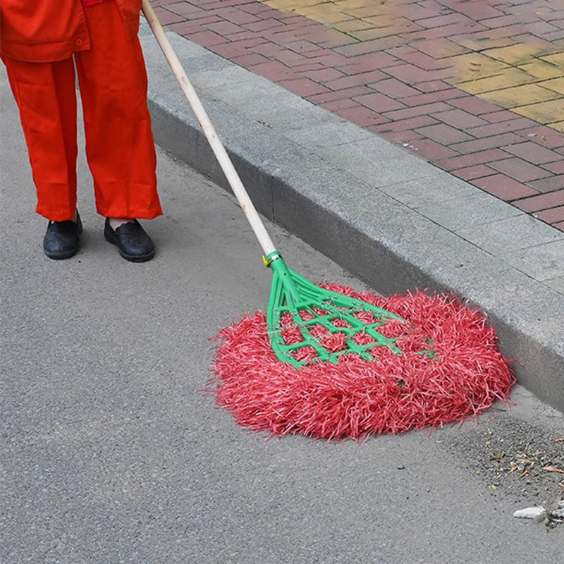 Outdoor Mega Broom Head - Soft & Durable Plastic