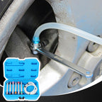 7-12mm Brake Bleeder Wrench Set with Silicone Hose（ ）