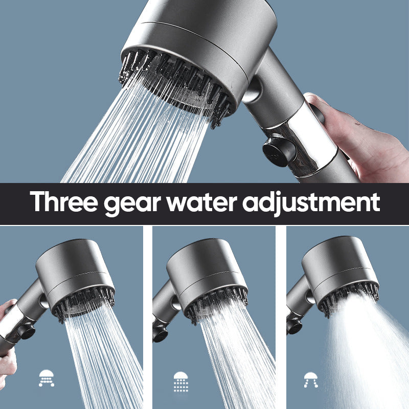 Multifunctional high-pressure shower head set