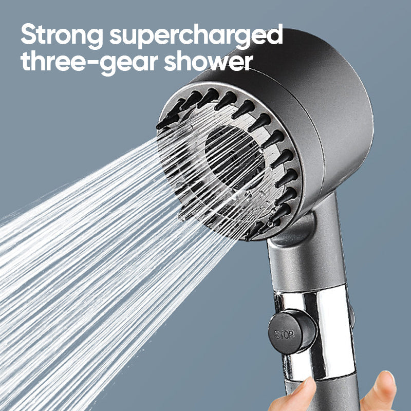 Multifunctional high-pressure shower head set