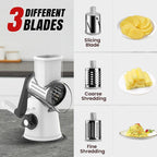 Multifunctional Manual Rotary Grater & Chopper Limit Time