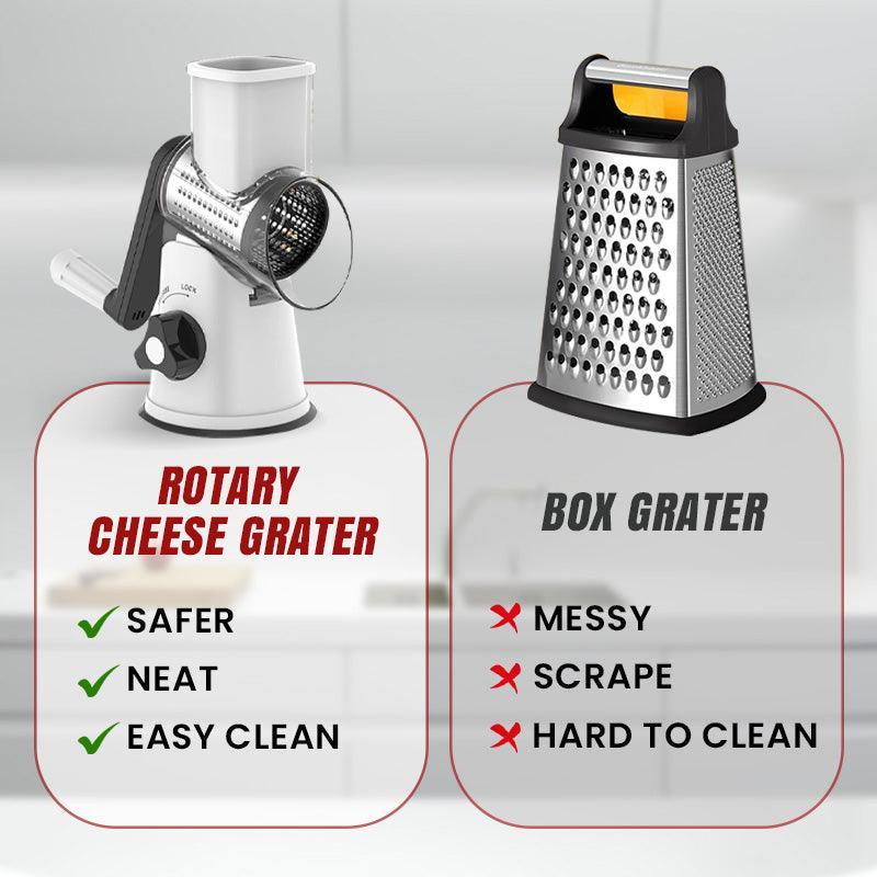 Multifunctional Manual Rotary Grater & Chopper Limit Time