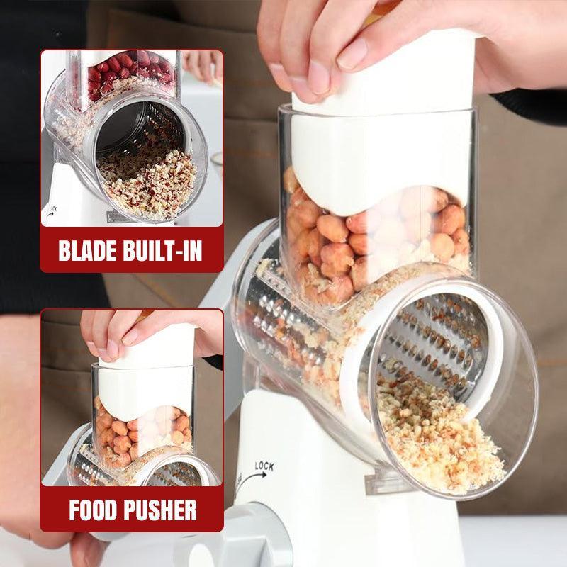 Limit Time Multifunctional Manual Rotary Grater & Chopper