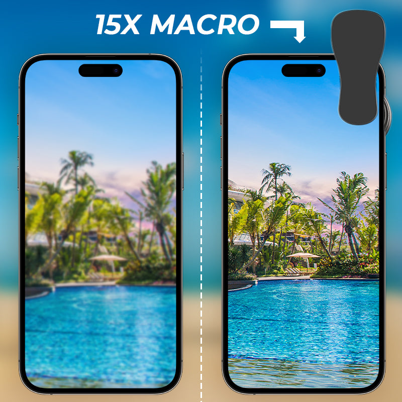 Recording the Good Life 2-in-1 Clip-On Phone Camera Lens