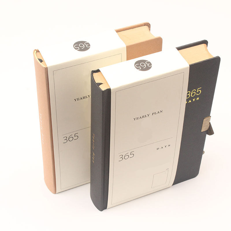 Vintage-Style 365 Days Lockable Journal
