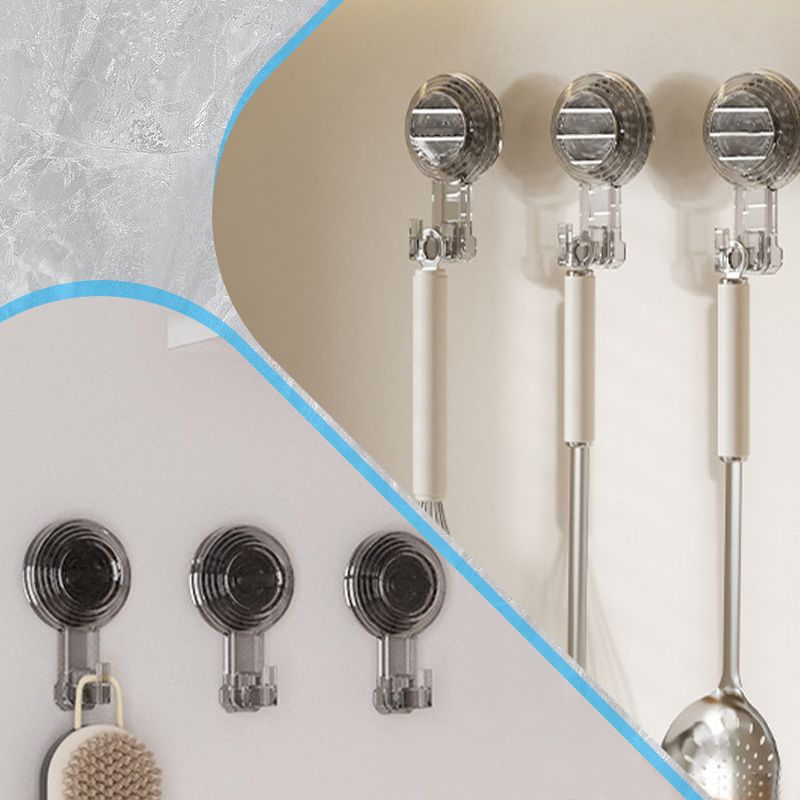 Heavy-duty suction cup hook with 5 kg capacity