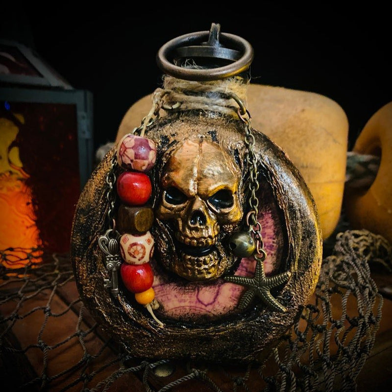 Halloween Skull Jug Decoration Ornaments