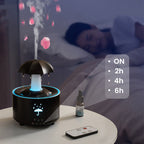 Sleep aid 7 Color Rotating Raindrop Aromatherapy Humidifier