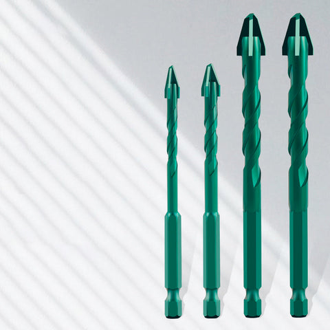 Multi-purpose Superhard Crooked Head Drill