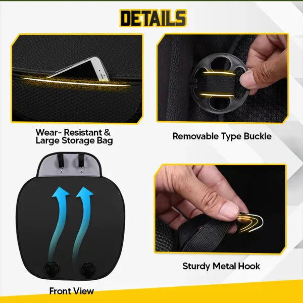 Breathable And Non-slip Cotton Car Seat Covers