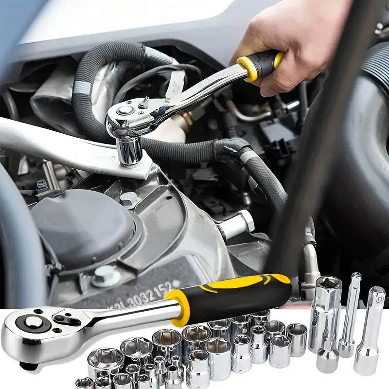 New Products 108 PCS Mechanic Tool Set for Auto & Household Repair
