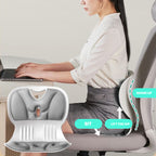 Ergonomic Memory Foam Back & Lumbar Support Cushion for Chair
