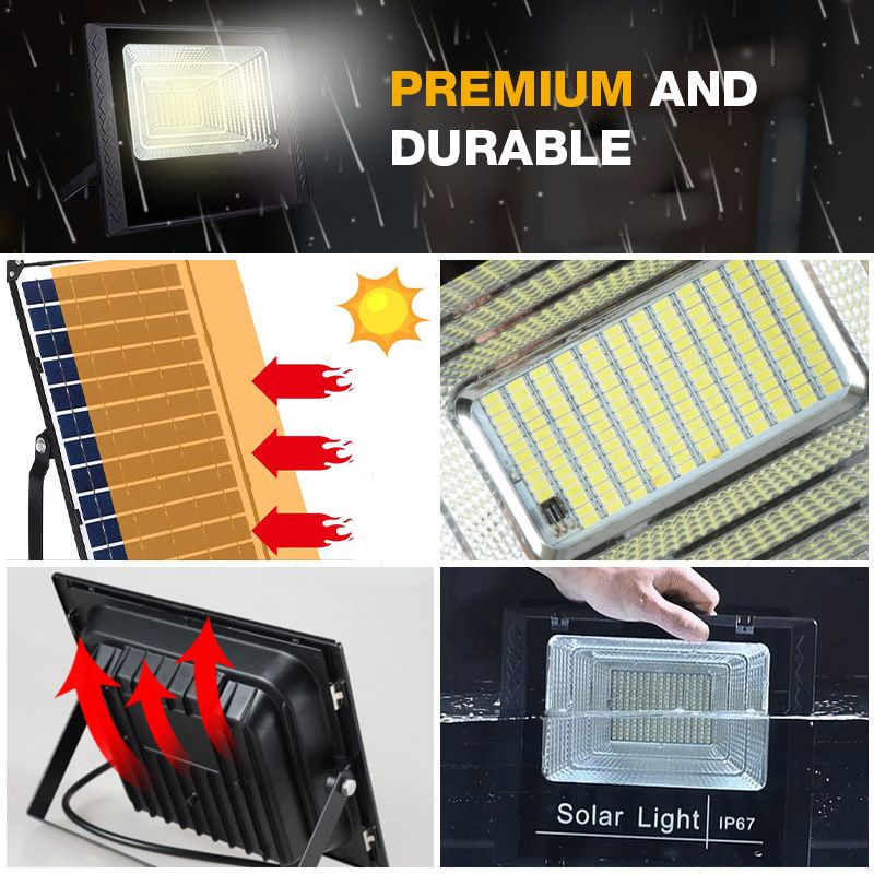 Pousbo® Waterproof Solar-powered Outdoor Backyard Lamp
