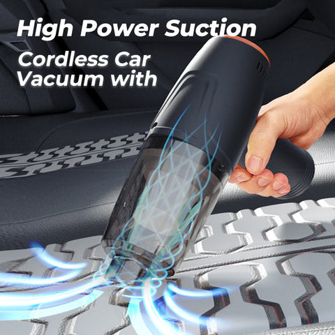 Cordless Car Vacuum with High Power Suction