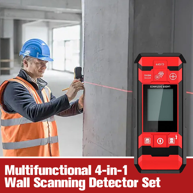 Multifunctional 4-in-1 Wall Scanning Detector Set（ ）