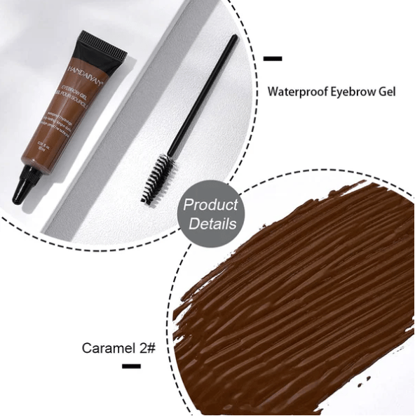 Professional eyebrow gel waterproof tinted eyebrow color