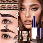 Easy peel-off eyebrow gel