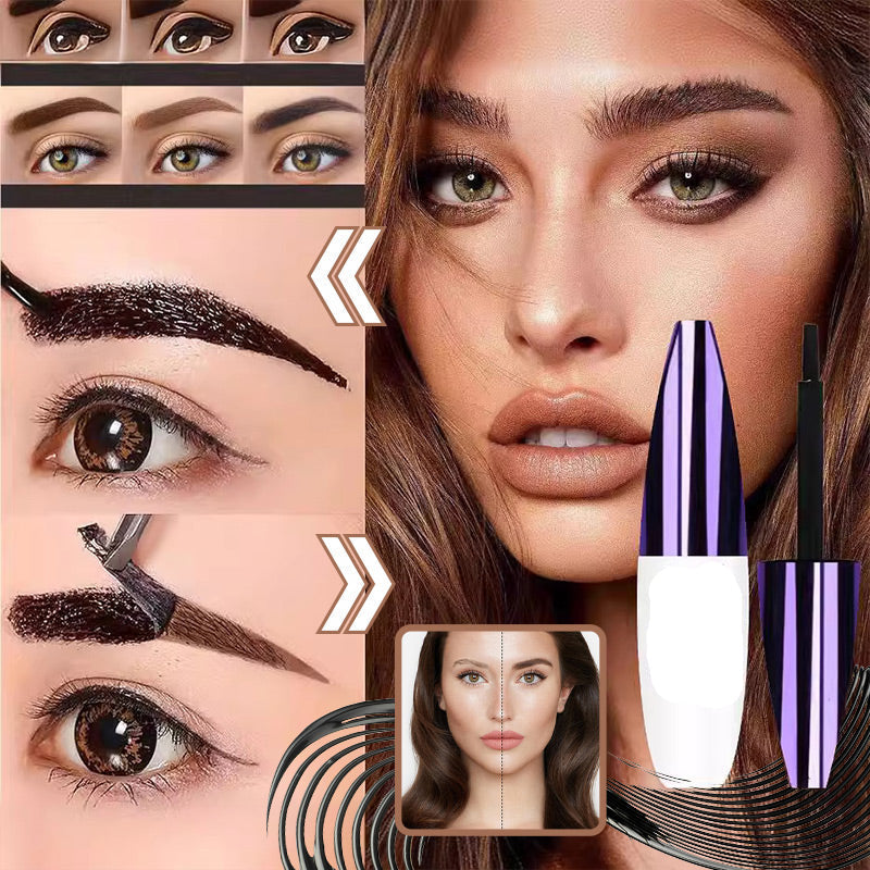 Easy peel-off eyebrow gel
