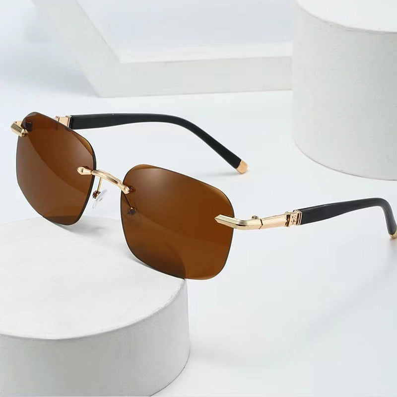 SALE High Definition Rimless Protective Sunglasses