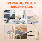 Steam cleaners for the household - ! 3000 PSI and 120°C steam – Removes dirt and bacteria in seconds 9 multi-functional nozzles – suitable for cars, kitchens, outdoor spaces, and more