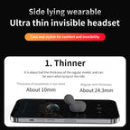 Mini Noise-Canceling Ultra-Thin Long Battery Life Sleep Earphones