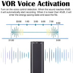 Mini Digital Audio Voice Recorder Pen – Dictaphone, Clear Sound & Portable for Meetings/Lectures