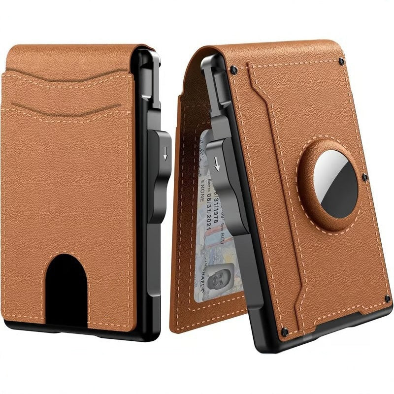 Half Price - Slim Wallet Credit Card Holder with Money Clip