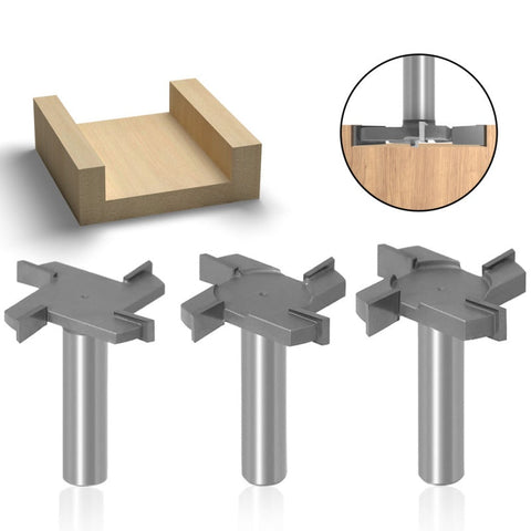 4-Flute T-shaped Grooving Milling Cutter