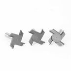 4-Flute T-shaped Grooving Milling Cutter