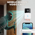 Wireless Smart Video Doorbell Camera