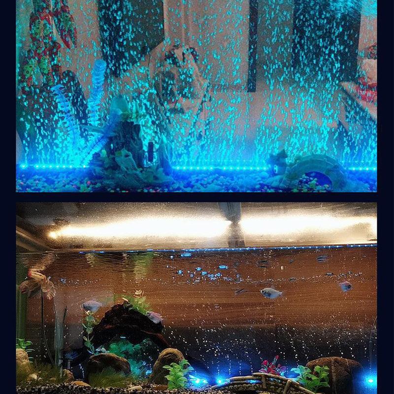 LED Aquarium Colorful Air Bubble Light