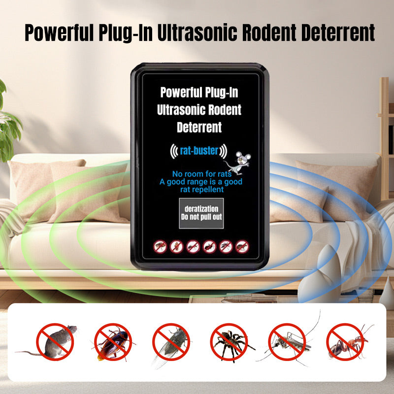 This week's discount! Powerful Plug-In Ultrasonic Rodent Deterrent