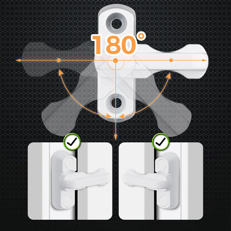 Plastic Steel Window Security Lock