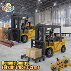 RC Forklift with Lights Music Spray