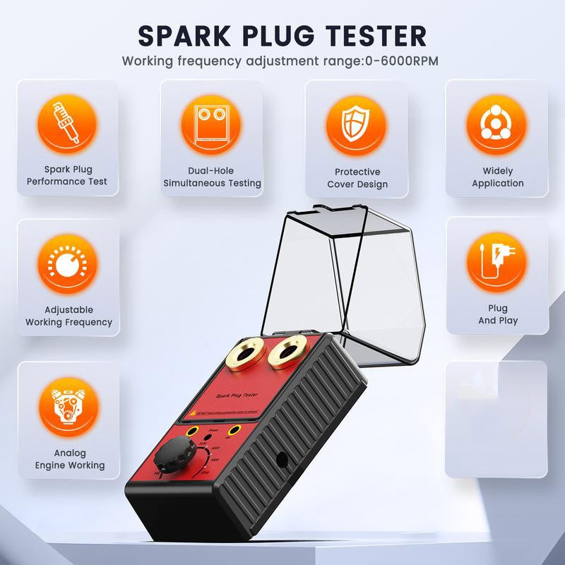 Half Price - Spark Plug Tester with Dual Test Holes