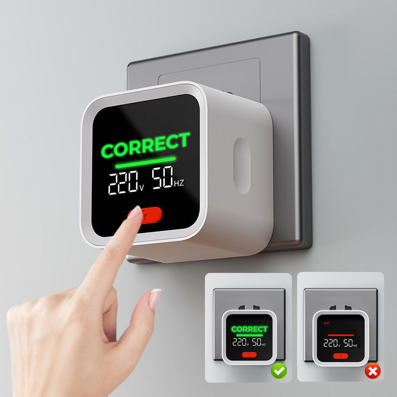Outlet Tester with LCD Display