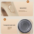 Portable Handheld Vacuum Steamer for Clothes – Effortless Wrinkle-Free Style