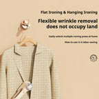 Portable Handheld Vacuum Steamer for Clothes – Effortless Wrinkle-Free Style