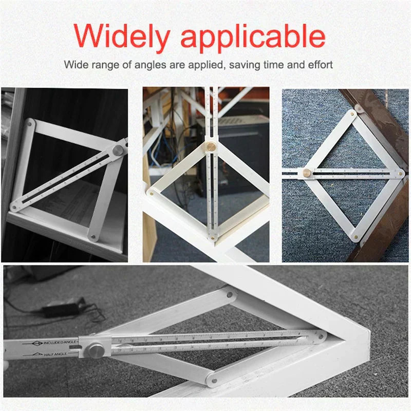 Multifunctional Woodworking Diagonal Ruler