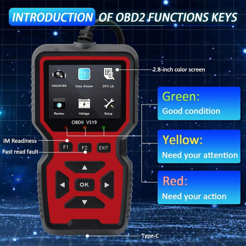 OBD2 Scanner Car Engine Diagnostic Tool