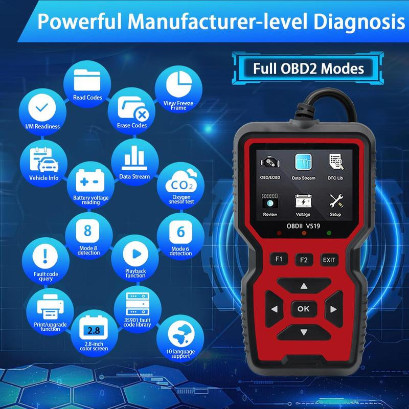 OBD2 Scanner Car Engine Diagnostic Tool