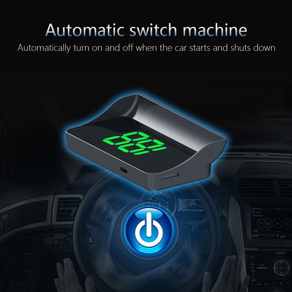 Escort for safe driving Car head-up display speedometer